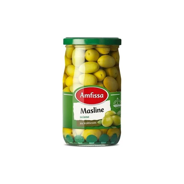 Maslina sa košticom 680g amfissa