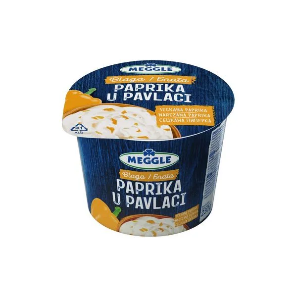 Paprika u pavlaci blaga 230g meggle