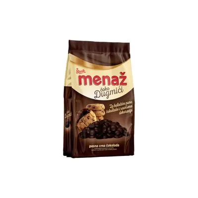 Čokolada Menaž drops 120g štark