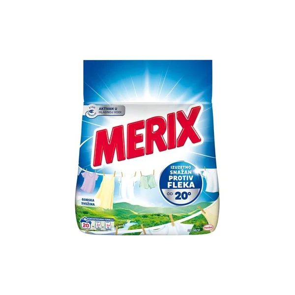 Det.za ves merix mountain fresh pwd 1,5kg 20 wl