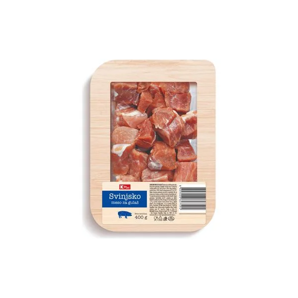 Sv meso za gulaš 400g k plus