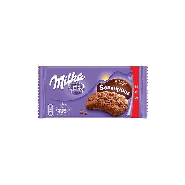 Keks milka sensation choco 156gr