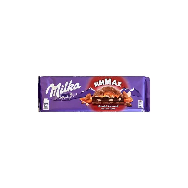 Milka almond caramel 300g nelt