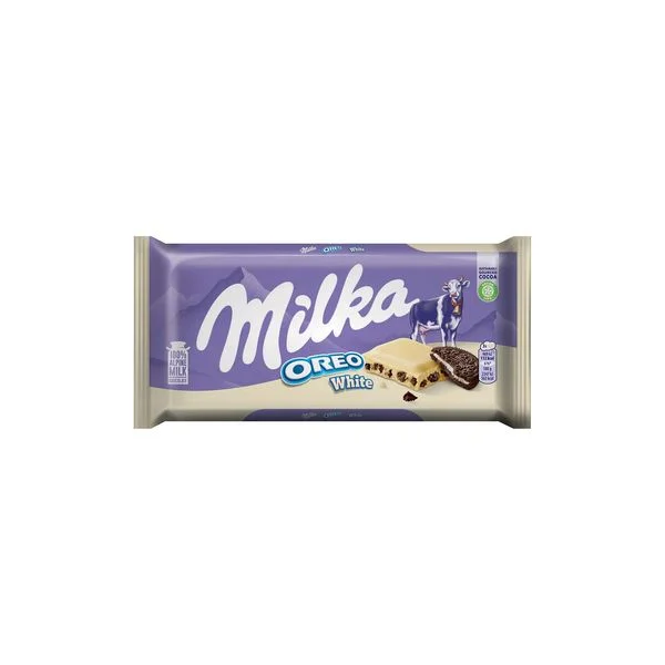 Milka Oreo white 100gr nelt