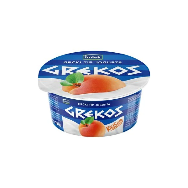 Voćni jogurt Grekos kajsija 150g imlek