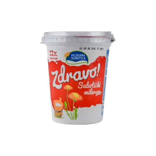 Mileram suboticki 22%mm 400gr mlekara subotica