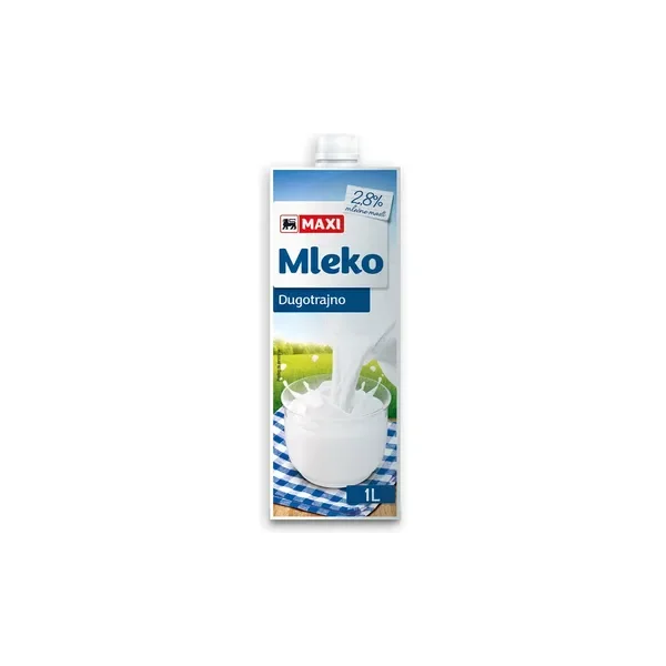 Mleko sterilizovano Maxi 2,8%mm 1l