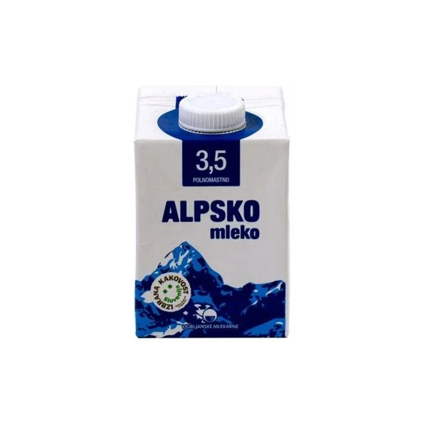 Mleko uht Alpsko 3,5% mm 500ml