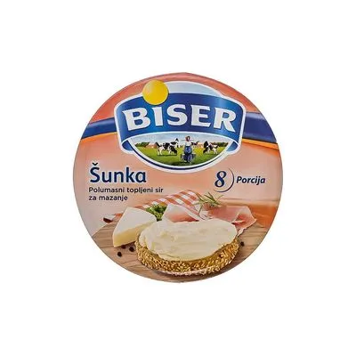 Sir topljeni šunka Biser 140g