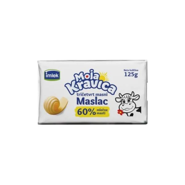 Moja kravica maslac 60% mm 125g Imlek