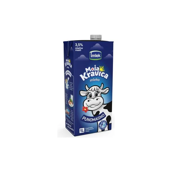 Moja Kravica punomasno mleko 3.5% 1l tb imlek