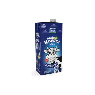 Moja Kravica punomasno mleko 3.5% 1l tb imlek
