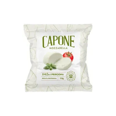 Mozzarela capone italiana 125 g mlekara homolje