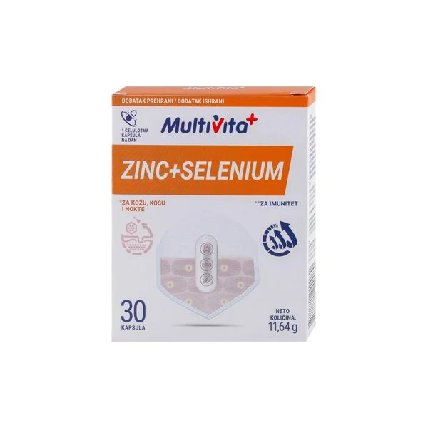 Multivita cink+selen 30 kapsula
