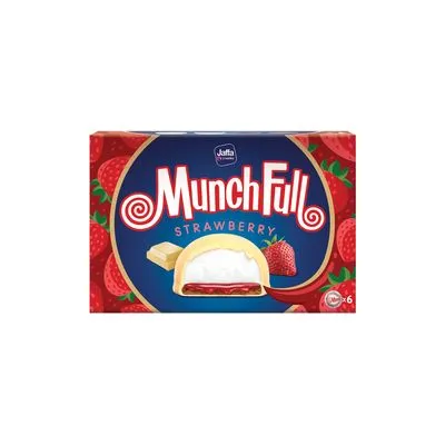 Full Munch-jagoda sa belom čokoladom 128g jaffa