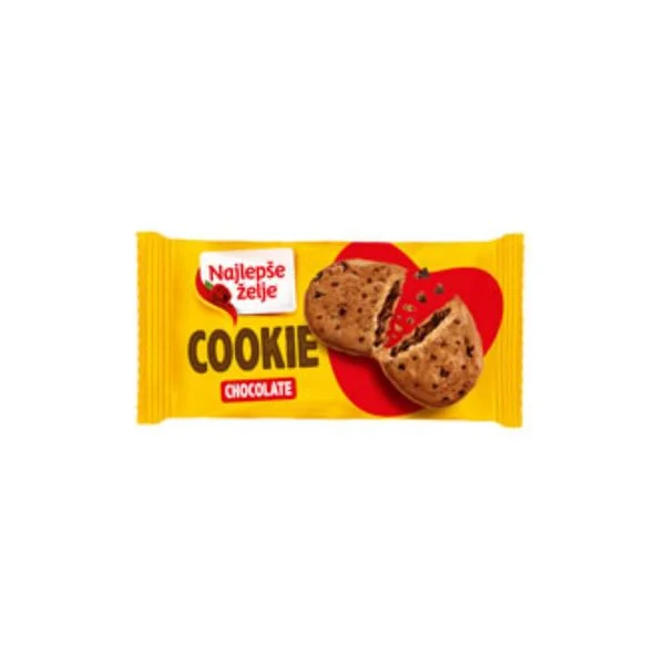 Najlepše Želje cookies čokolada 32g štark