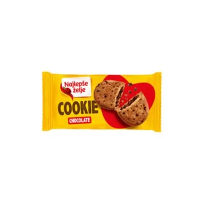 Najlepše Želje cookies čokolada 32g štark