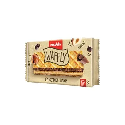 Wafl čokolada lešnik 180g Medela
