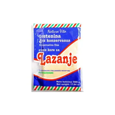 Kore za lazanje 500gr Natura Vita