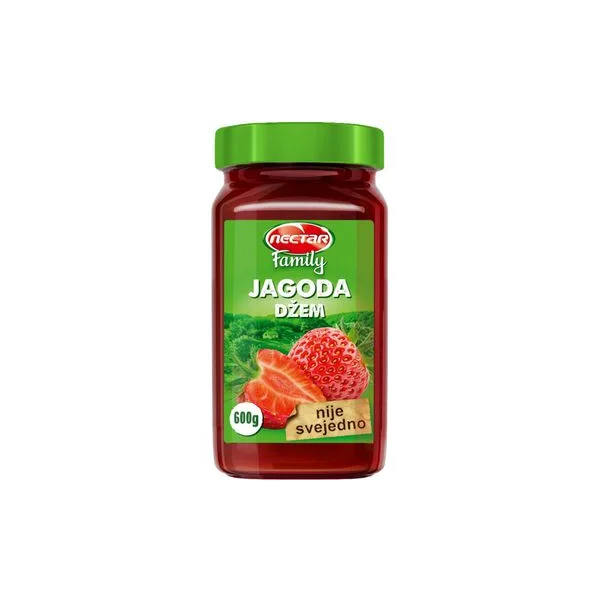 Džem jagoda 600g nectar