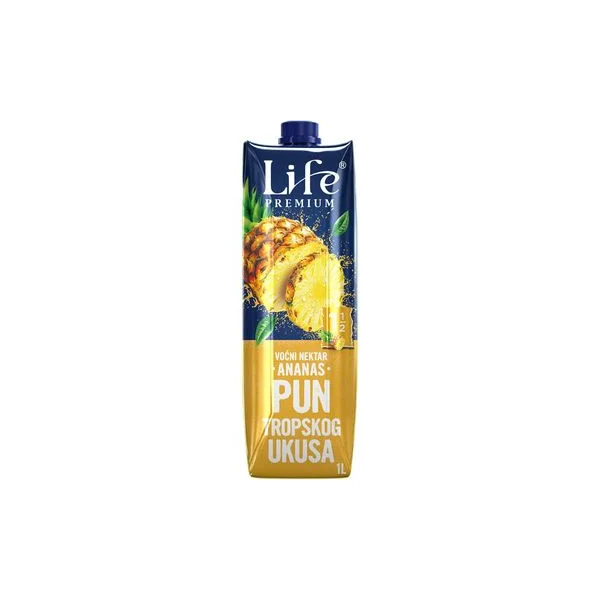 Sok ananas life premium 1l nectar