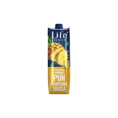 Sok ananas life premium 1l nectar