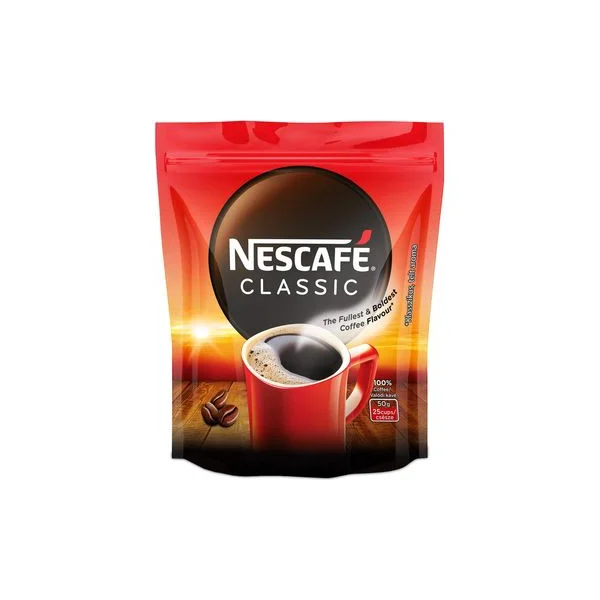 Nescafe classic refill bag 10x50g nestle
