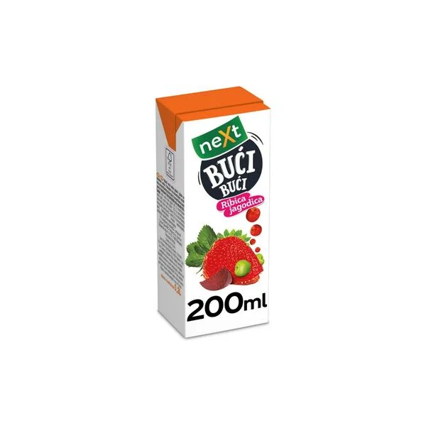 Next bući buć jagoda 0,2l