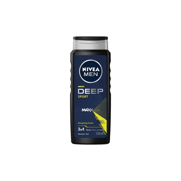 Gel za tus. Nivea Men Deep Sport 500ml