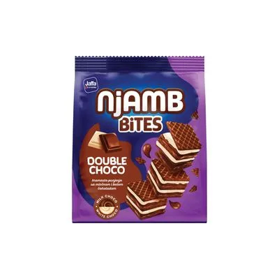 Njamb double choco 150g jaffa