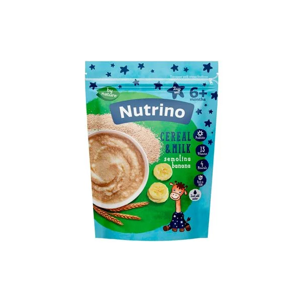 Mlečna kaša griz sa bananom 200g nutrino