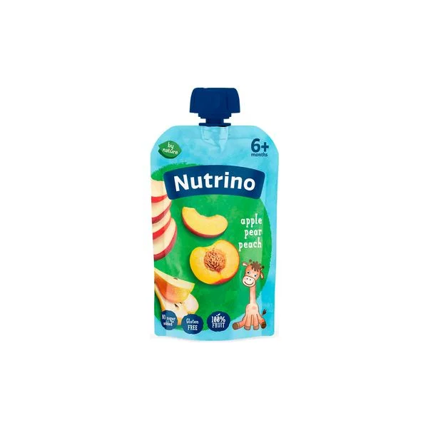 Nutrino voćni pire jabuka,kruška i breskva 100g