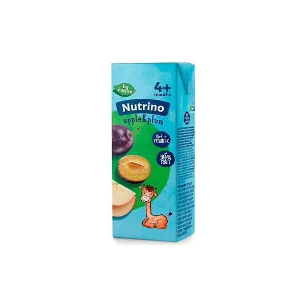Nutrino sokić jabuka i šljiva 200ml