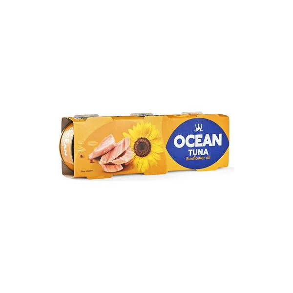Tuna komadi u sunc ulju 3x70g Ocean