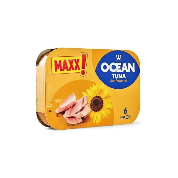 Tuna komadi sunc ulje 6x70g oce max