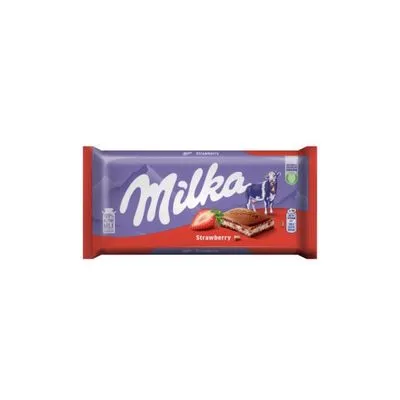 Čokolada mlečna jagoda&jogurt Milka 100g