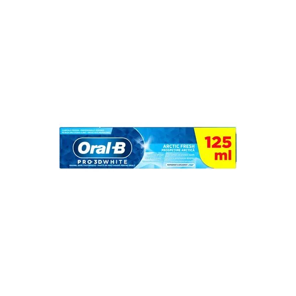 Pasta oral b pro 3d white arctic fresh 125ml