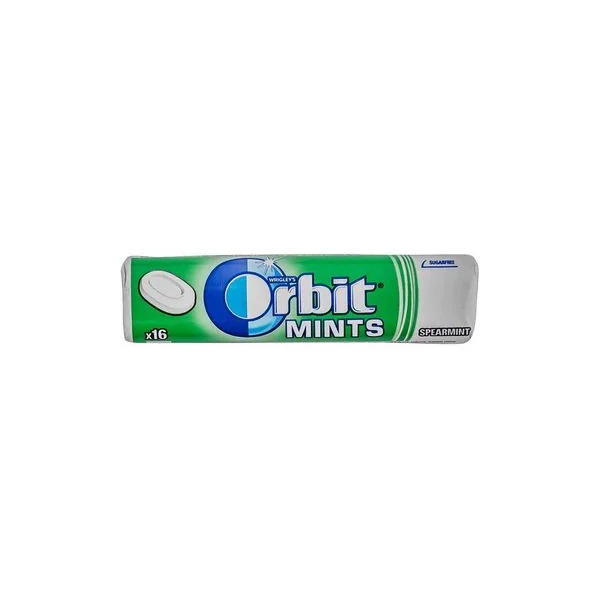 Orbit spearmint mints 12(24x16) nelt