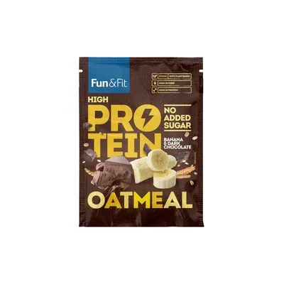 Kaša ovs high prot čoko ban 55g f&f