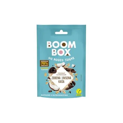 Ovsena kasa boom box kokos-cokolada 60g