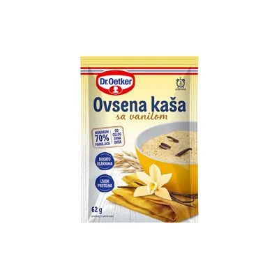 Ovsena kaša vanila 62 g dr.Oetker