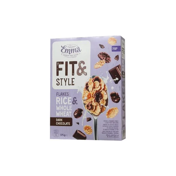 Pahuljice crna cokolada Emma 375g