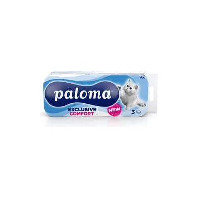 Toalet papir exclusive plus 10kom 3sl maca Paloma