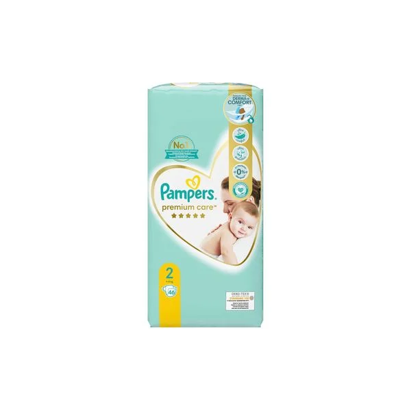 Pampers pelene premium vpm broj 2 46 kom