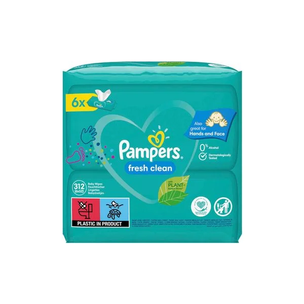 Vl.maramice pampers fresh 6x52/1