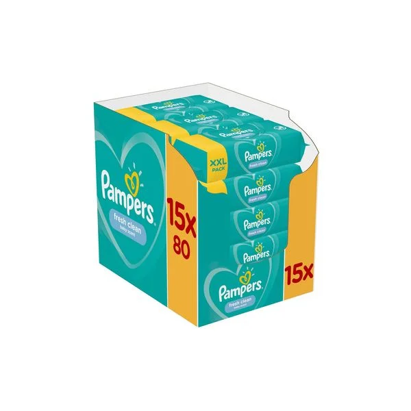 Vlazne maramice Pampers Fresh 15x80 kom