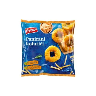 Panirani kolutići lignja 400gr. frikom