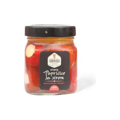 Paprika sa sirom Crvena Gurmano 290g