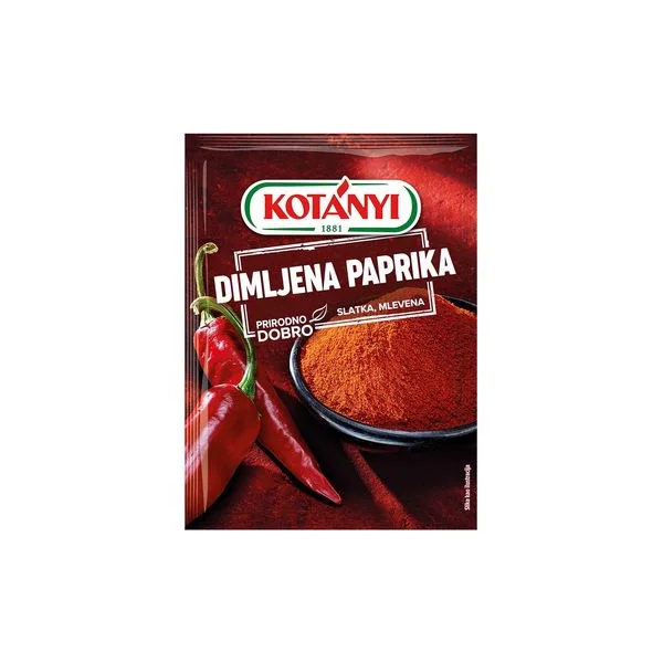 Paprika slatka dimljena 25gr kotanyi