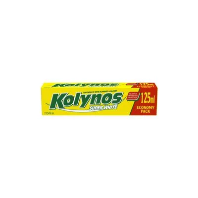 Pasta Kolynos super white 125ml